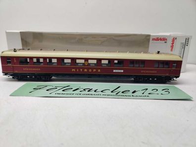 Märklin H0 AC 43241 Mitropa-Speisewagen (Bauart WR4ü) als Schürzenwagen / NEM / O