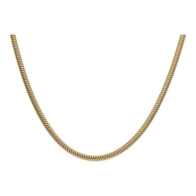 Schlangenkette FBM Gold 585 Unisex 25326735 Second Hand, getargen, wie neu