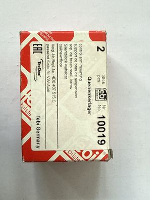 Lagerung Febi Bilstein 10019 für Audi A4, VW Passat, Audi A6, Audi A8 uvm
