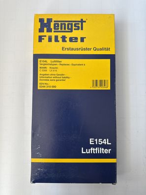 Luftfilter Hengst Filter E154L für Mercedes-Benz SL uvm
