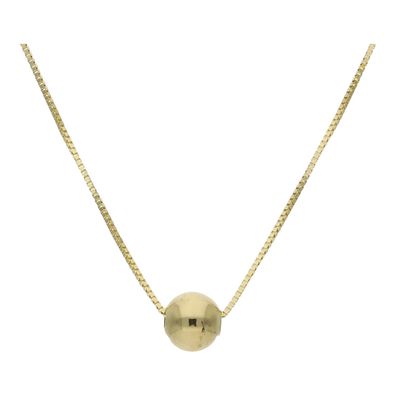 Goldkette 585 Damen Venezianer Collier Kugel 25326750 Second Hand, wie neu