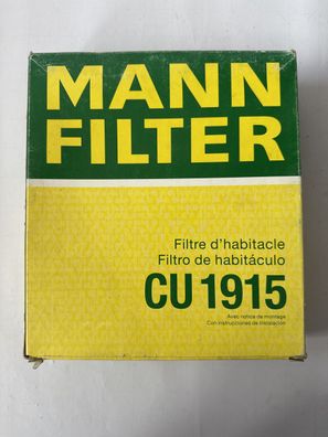 Innenraumfilter Mann-Filter CU 1915 für Mitsubishi Space, Volvo V40 uvm