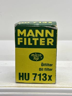 Ölfilter Mann-Filter HU 713 x