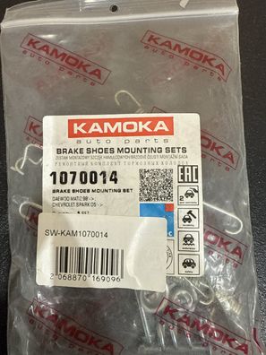 Zubehörsatz Kamoka 1070014 für Chevrolet Matiz, Daewoo Matiz uvm