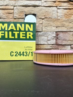 Luftfilter Mann-Filter C 2443/1 für Lada 1200-1600, Moskvich Aslk uvm