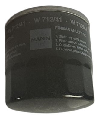 Ölfilter Mann-Filter W 712/41 für Opel Astra, Vauxhall Astra uvm