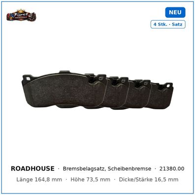 Bremsklötze Roadhouse 21380.00 für BMW 1, BMW 3 uvm