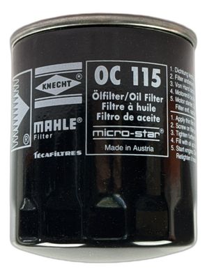 Ölfilter Knecht OC 115 für Kia Carens, Kia Sportage, Rover 200, Rover 600 uvm