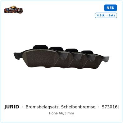 Bremsklötze Jurid 573016J für Renault Laguna, Renault Wind, Renault Twingo uvm