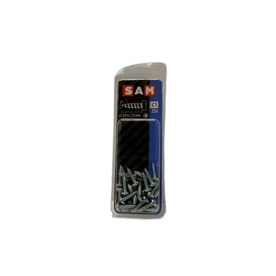 SAM/MACK Blechschraube Zylinderkopf 3,9 x 13 mm, 25 Stück