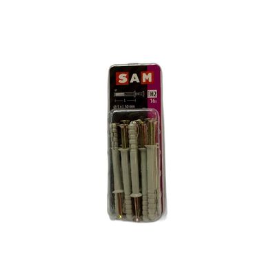 SAM/MACK Nageldübel Nylon H2 5x50mm 16 Stück