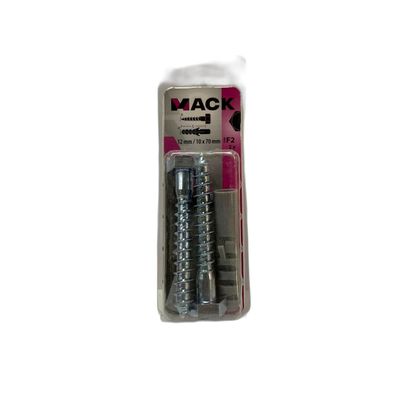 SAM/MACK Dübel und 6Kt Holzschraube 12mm / 10x70mm 2 Stück