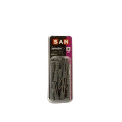 SAM/MACK Dübel Polyethylen D3 7mm 20 Stück