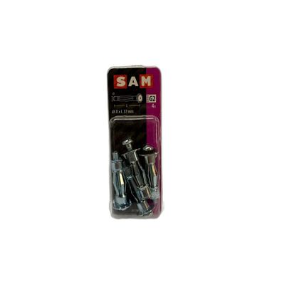 SAM/MACK Hohlraumdübel aus Metall 8x37mm 4 Stück