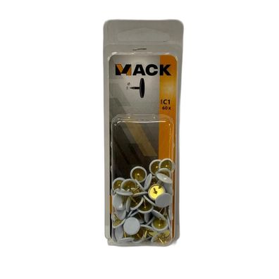 SAM / / /CK Reißbrettstifte code C1 Weiss 60 Stück