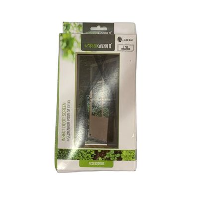 Progarden Insektenschutz Tür – Fliegengitter Tür 75×220 cm (2er Set)