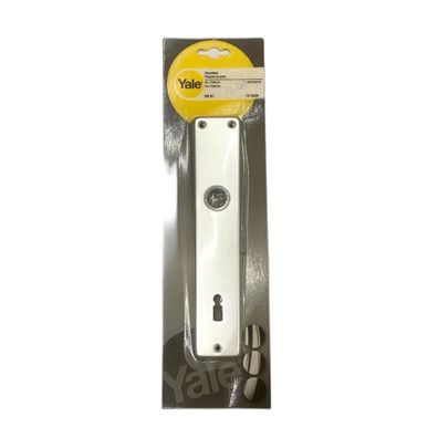 Yale BB90 Türschild (Langschild) Aluminium 2er-Set