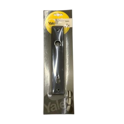 Yale 2400 BB110 Türschild (Langschild) matt schwarz