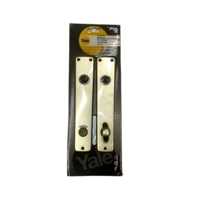 Yale WC-Garnitur 116 mm Aluminium Champagne