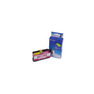G&G Tintenpatrone kompatibel mit HP 711 Magenta