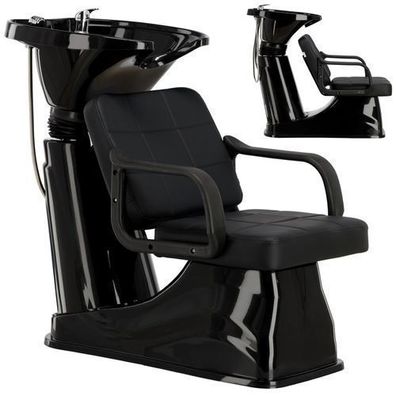 Eli Friseur- & Barber-Waschbecken mit beweglicher Schale, Armatur & Brause