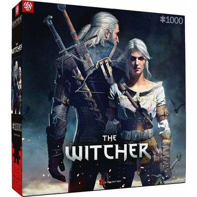 GOOD LOOT Puzzle Witcher - Geralt & Ciri 1000 Teile