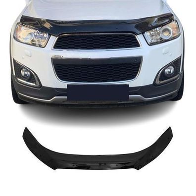 Motorhaube Deflektor Insektenschutz für Chevrolet Captiva 2011-2016 Dunkel