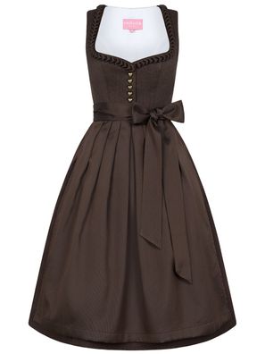 Dirndl Koko 70cm Länge braun - Größe: 30