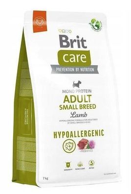 Brit Care Hypoallergenic Adult Medium Lamb & Rice 3kg - Trockenfutter Hunde
