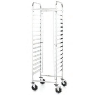 Transportwagen für den Transport von Catering-Tabletts 15x 600x400 mm Kitchen Line
