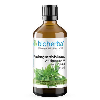 Bioherba Andrographiskraut Tropfen Tinktur