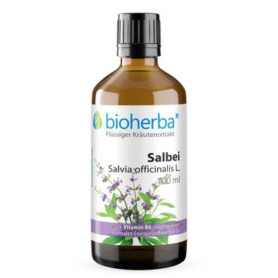 Bioherba Salbei Salvia officinalis L. Tropfen Tinktur