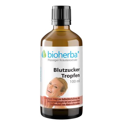 Bioherba Blutzucker Tropfen Tinktur