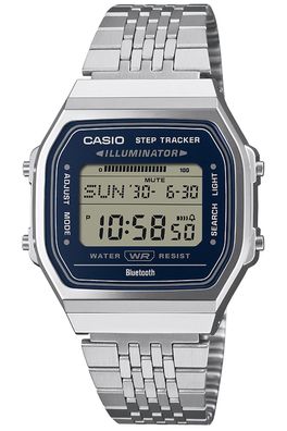 Casio Vintage Iconic Armbanduhr Digital Bluetooth Blau ABL-100WE-2AEF