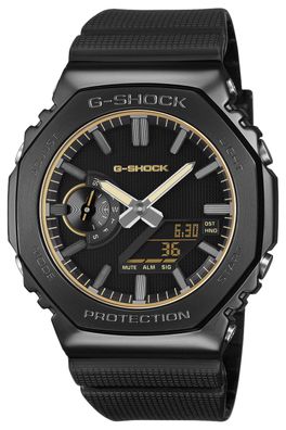 Casio G-Shock Classic Armbanduhr Schwarz/Goldfarben GM-2100LXB-1A9ER