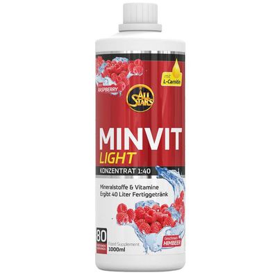 All Stars Minvit light 1 Liter Getränkekonzentrat
