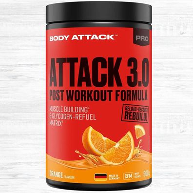 Body Attack Post Attack 3.0 900g Dose - Post-Workout mit Creatin
