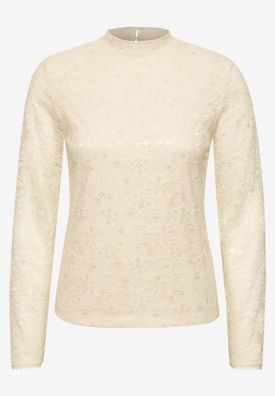 Street One Turtle Neck Shirt mit Spitze