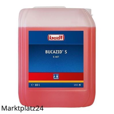 Buzil Bucazid S 10L Kanister Hochwirksames Desinfektionsmittel