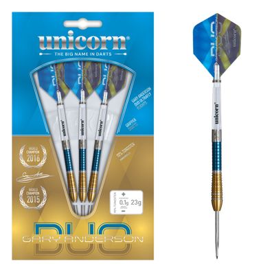 Unicorn Gary Anderson Phase 6 Duo 24g Steel Darts 90% Tungsten / 1 Satz / 24 Gr