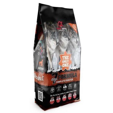 Alpha Spirit Alleinfuttermittel für Hunde, 7 Tage, 12 kg