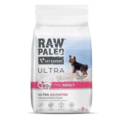 Rohes Paleo Ultra Schweinefleisch Mini Adult 2kg