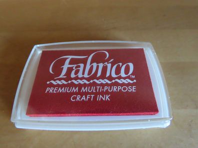 Stempelkissen Premium Multi-Purpose Tintenkissen Fabrico FA1-14 Poppy Red (purpurrot)