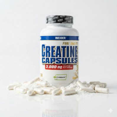 Weider Creatine Caps - 200 Kapseln pro Dose