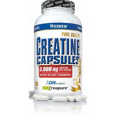 Weider Creatine Creapure® - ab 200 Kapseln à 1071 mg