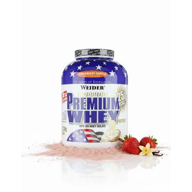 Weider Premium Whey Protein - ab 2,3kg verschiedene Geschmäcker