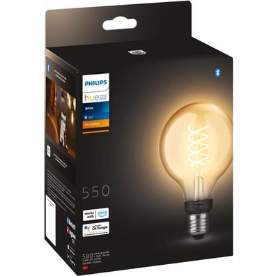 Philips Hue White Filament E27 Globe G93 550lm