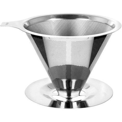 Kaffeefilter aus Edelstahl, 10 cm