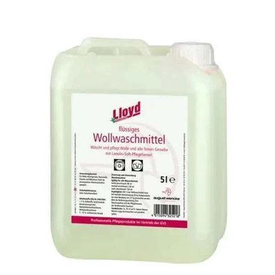 Lloyd Flüssiges Wollwaschmittel 5L Kanister Für Schonende Pflege
