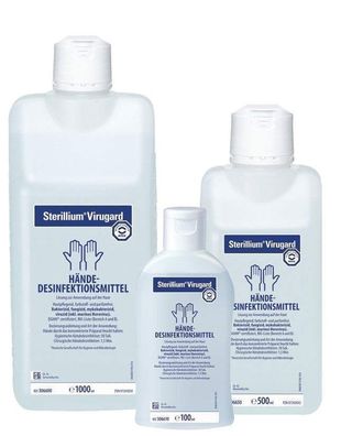 HandDesinfektionsmittel Sterillium Virugard 500ml Flasche, 80% Ethanol
